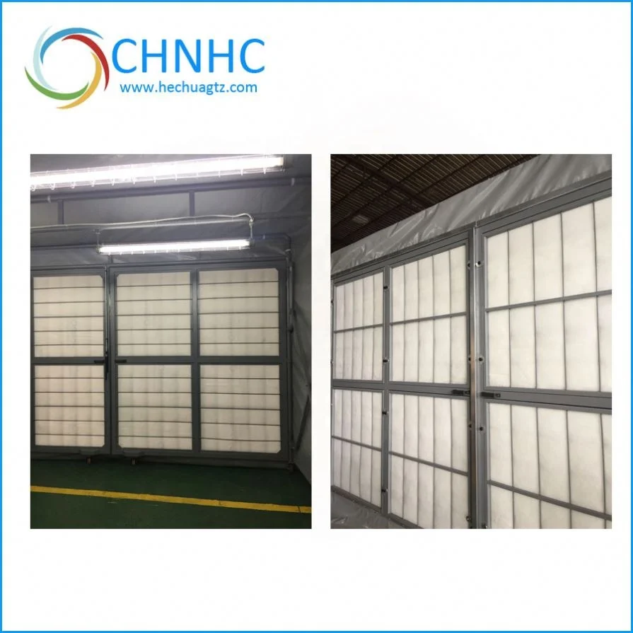 Cheap Price Painting Chamber/Outdoor Retractable Portable Car paint booth/Used Paint Spray Booth For Sale