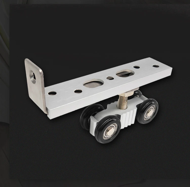 80kg load-bearing wooden door hanging wheel system kit