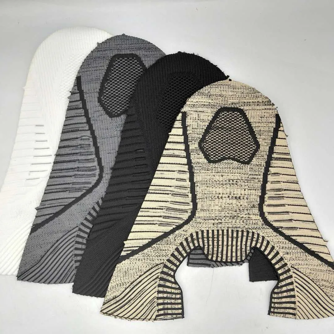 
new arrival knit vamp high quality shoes material men sport shoes upper fly knitting vamp for shoes upper 