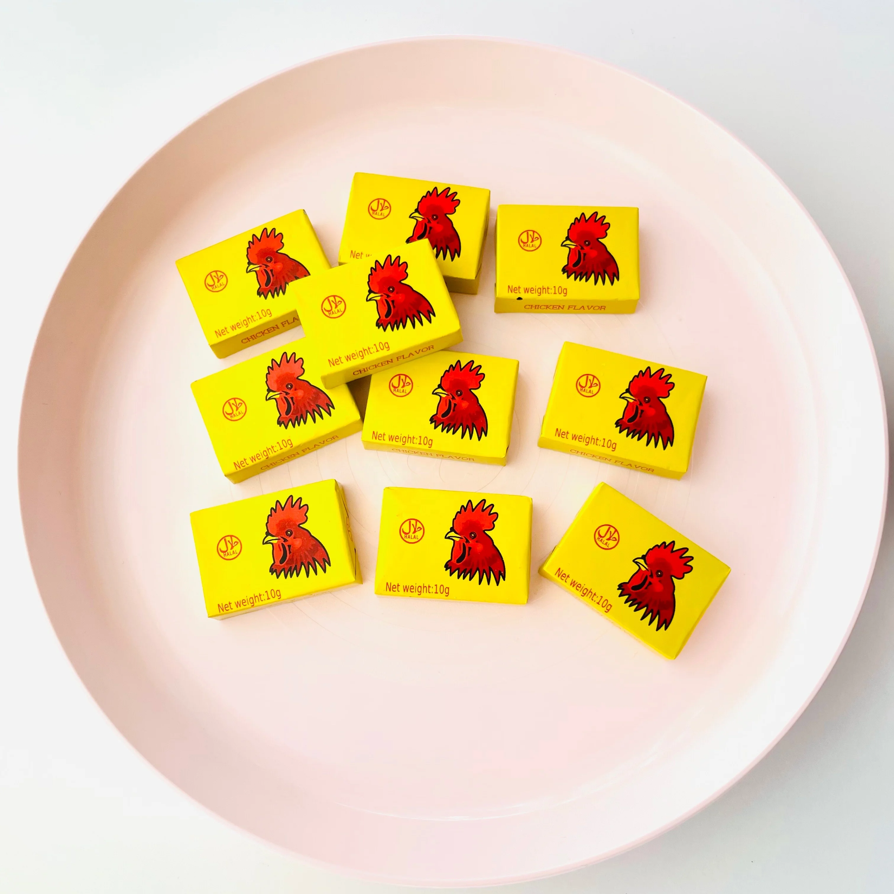 Halal bouillon cubes, seasoning cube/powder with chicken/shrimp/fish/vegetables flavored