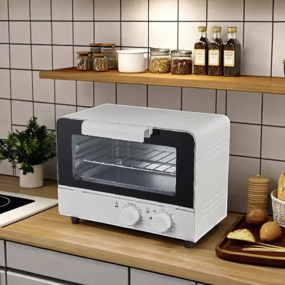 Automatic Mini Home Electric Oven - Multifunction Small Oven for Cake Baking.