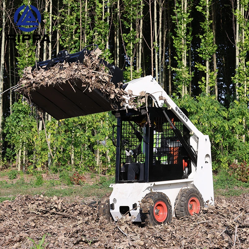 Buy Import Skidsteer 380Kg Load Mini Skid Steal With EPA Kubota Engine