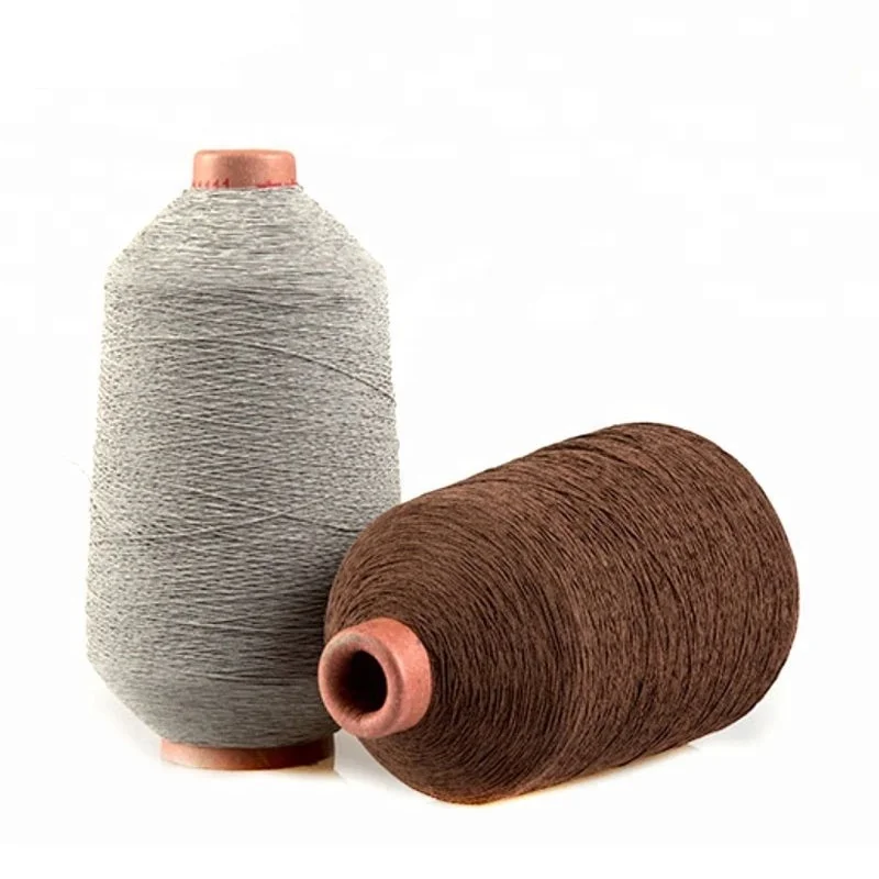 100#/110# socks yarn no MOQ  bulk Recycled latex covered elastic latex rubber yarn for knitting