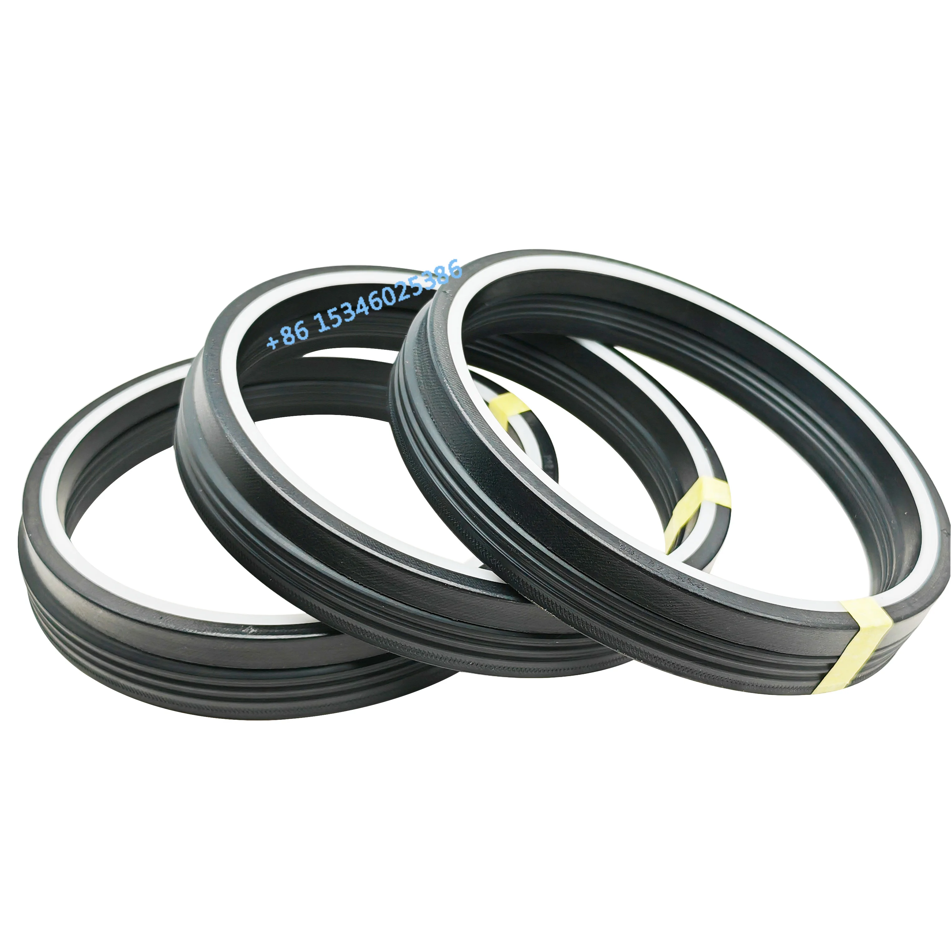 Hydraulic cylinder seal for mechanical parts of mining equipment is PSE type combined seal for piston rod oil seal