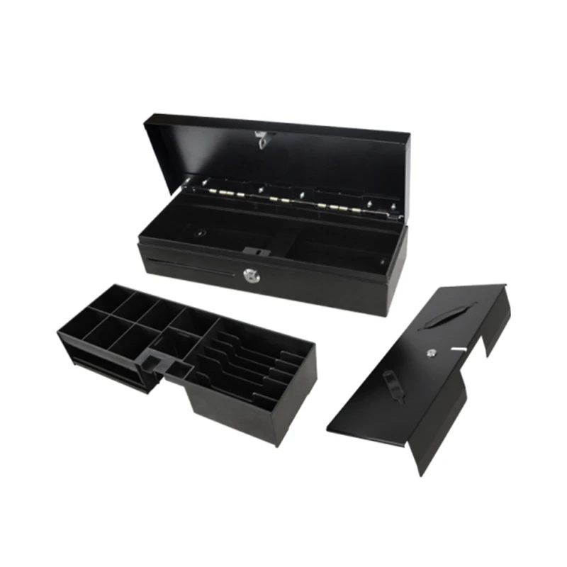ED-F460 6 bills 8 coins cashier box flip top cash drawer money order machine cash drawer