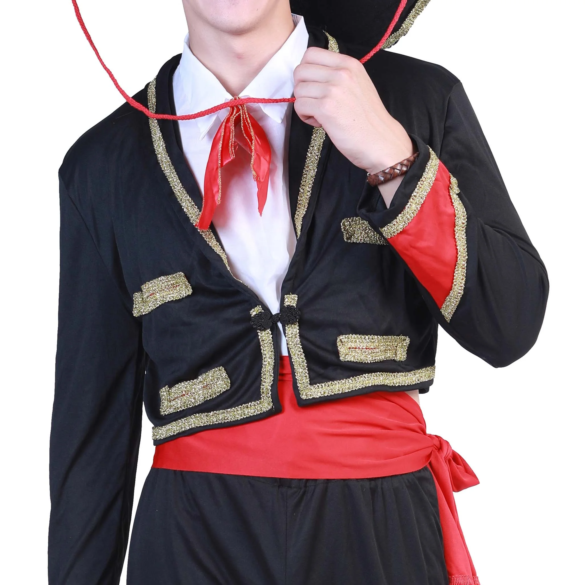 Wholesale adult cosplay costume for masquerade halloween mexico cowboy costume for men