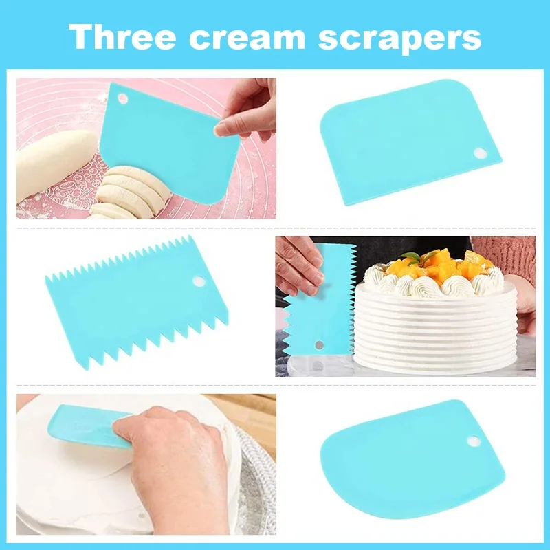 Hot Sales Cake Turntables Decoration Accessories Kit Baking Pastry Decorating Tools