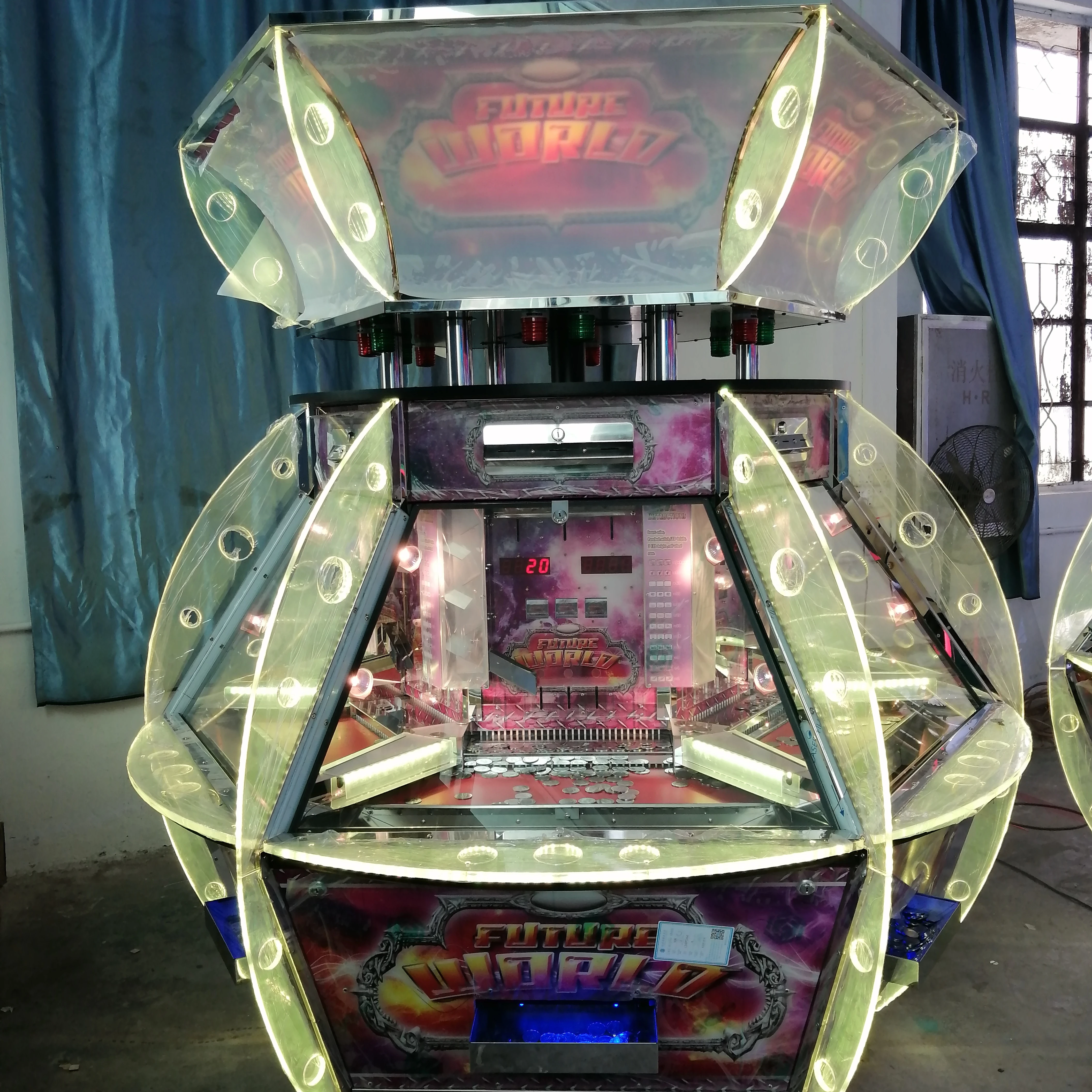 Игровой автомат монет толкатель монетница 6 игроков будущий мир для продажи