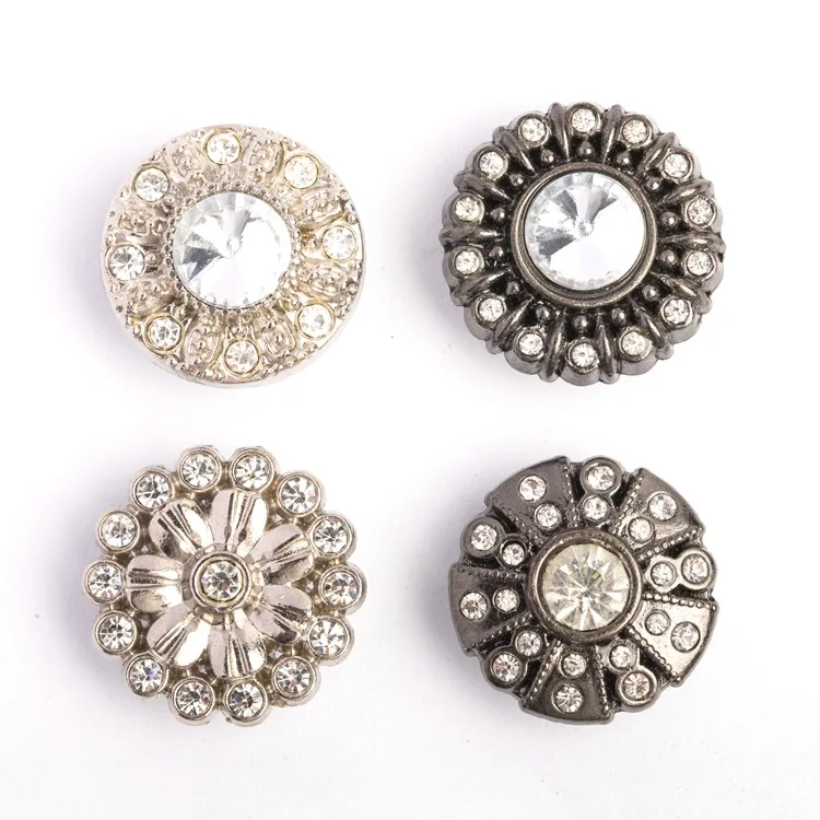 Metal Flat Buttons Antique Brass Snap Buttons Jeans Strappy Trousers Clothing Accessories Buttons
