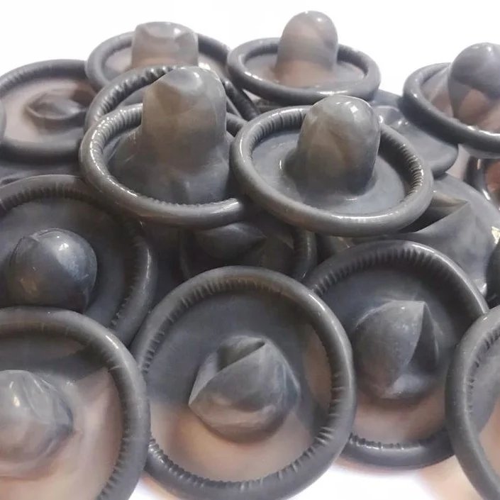 
Good Quality and Healthy Black naked condom 