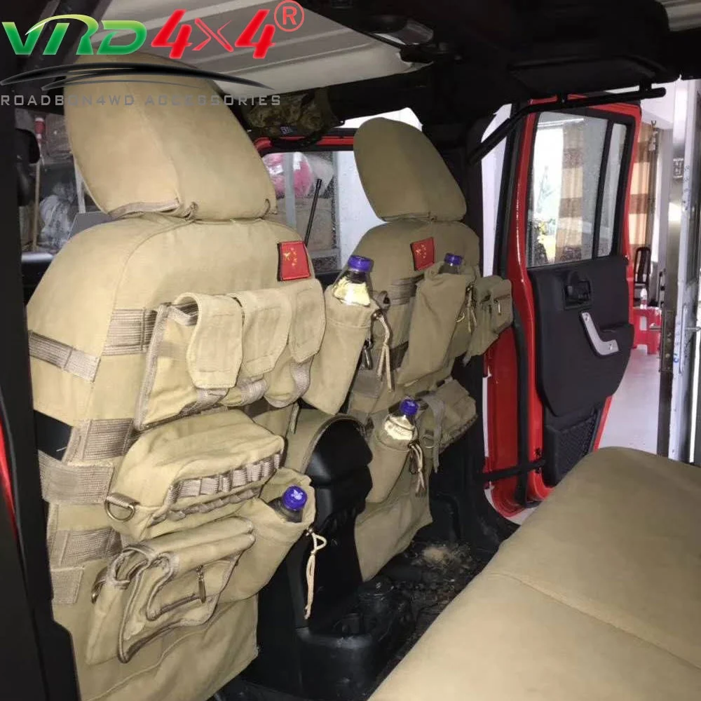 Высококачественные чехлы для сидений VRD4X4 и запасные крышки для шин, оригинальные чехлы для большинства автомобилей 4x4 Land cruiser Pajero Wrangler Revo