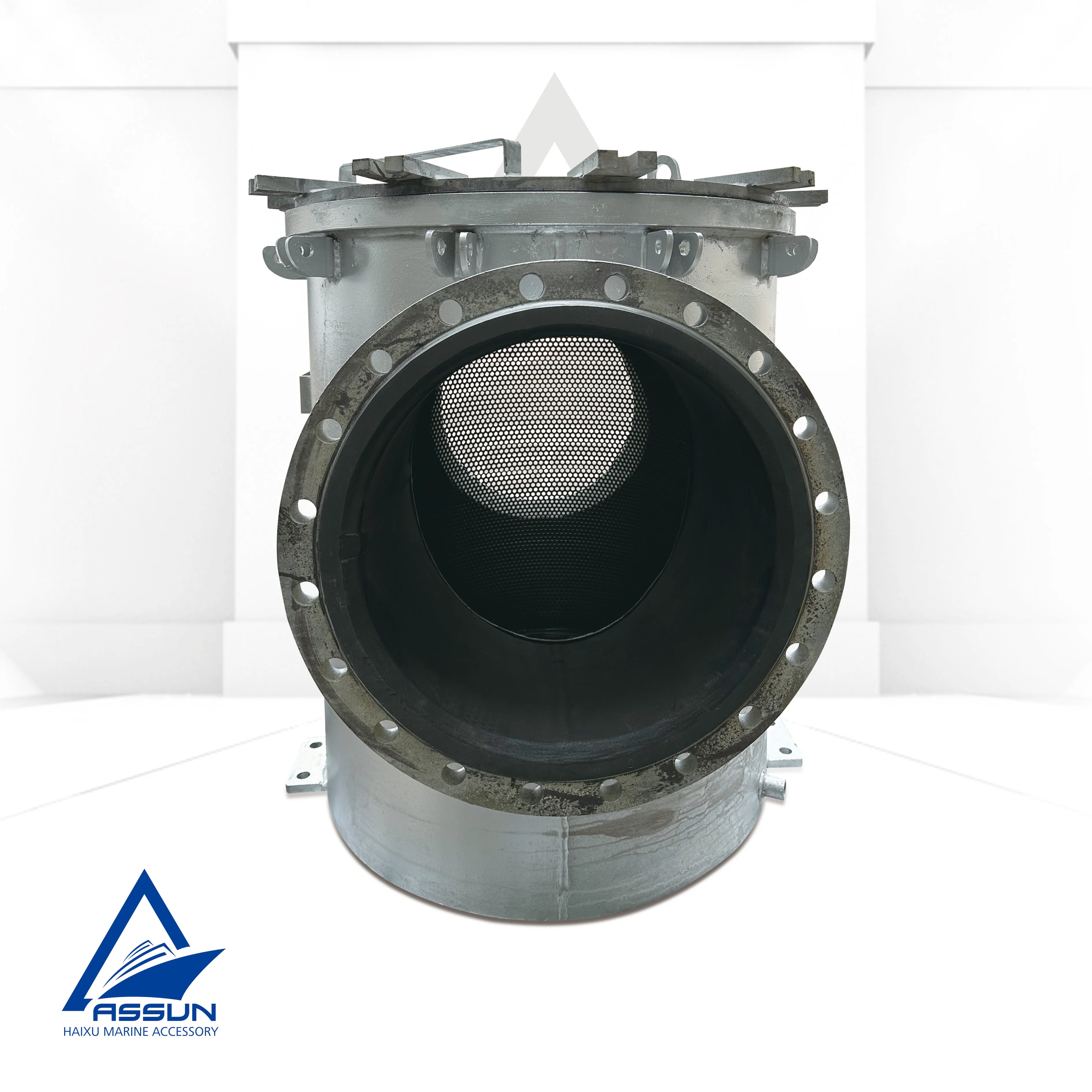Marine Seawater Filter Engine Generator Set air Conditioning Yacht Seawater Filter