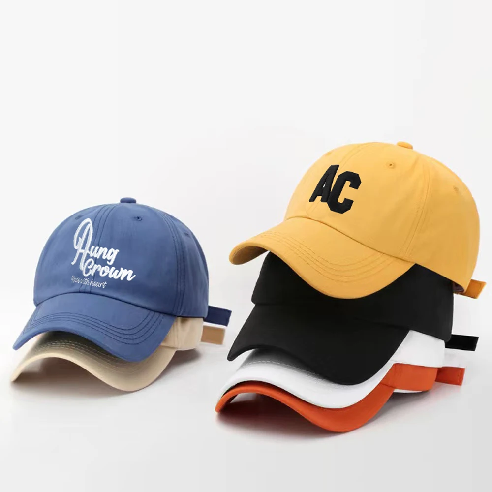 50 Colours Bulk Wholesale 100% Cotton Soft Baseball Cap Wholesale 6 Panel Plain Unstructured Embroidery Custom Blank Dad Hat