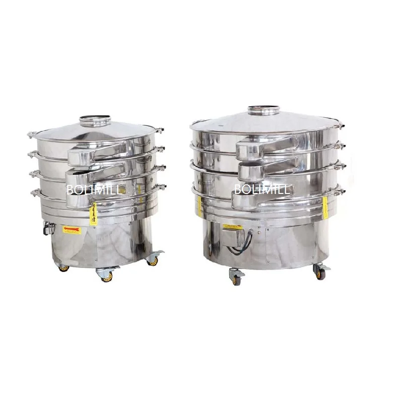 Dry powder sifting machine spices flour powder sifting machine