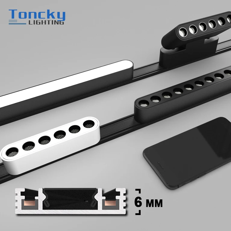 Lighting Rail Spot Light Dimmable 30w Track Lamp Led