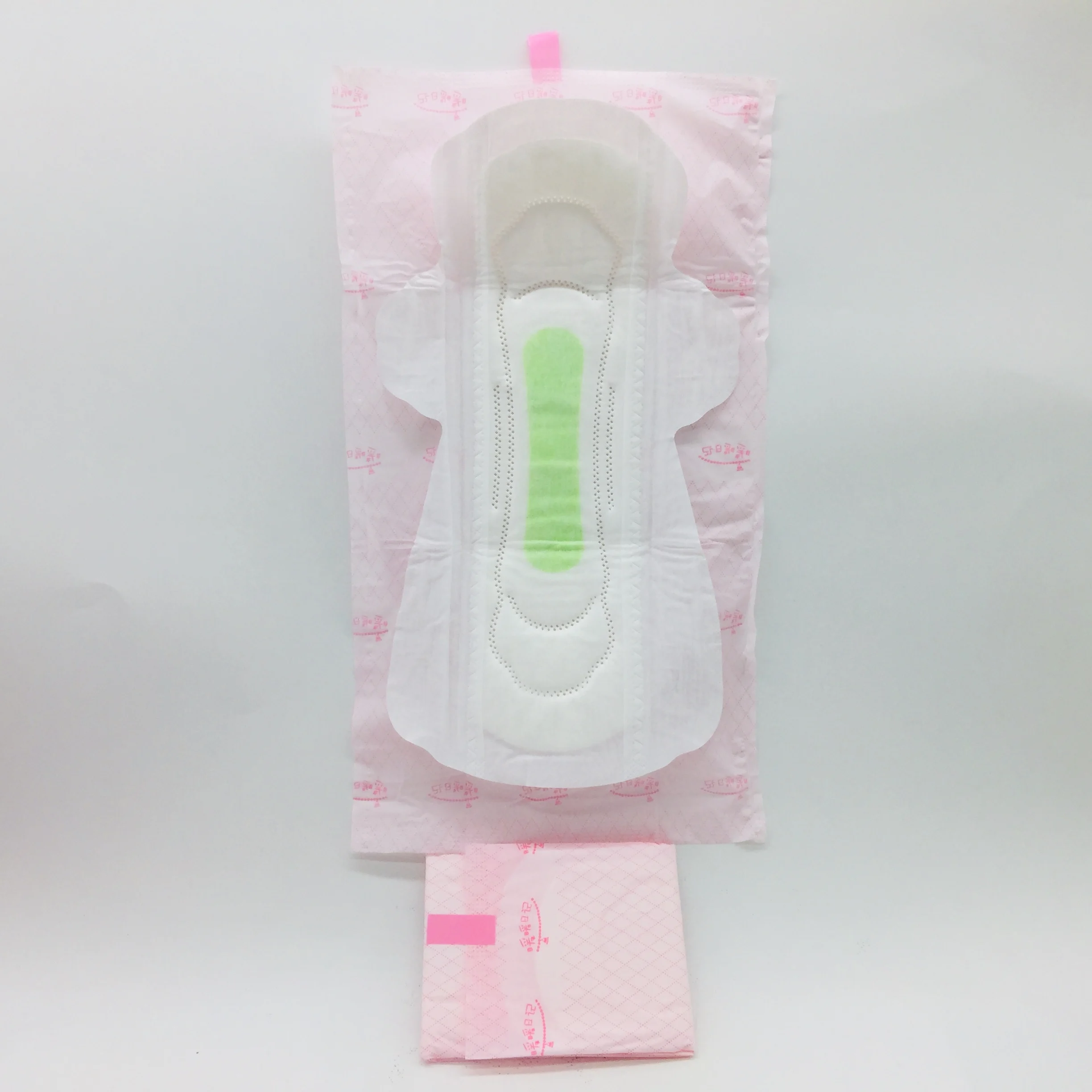 290mm Ultra Thin Absorbent Sanitary Napkin Herbal Chip Super Good Sanitary Pad Leakage Proof Sanitary Pad