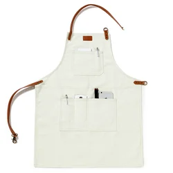 Cape manufacturer comfortable work wear recycle polyester apron barber for barbershop