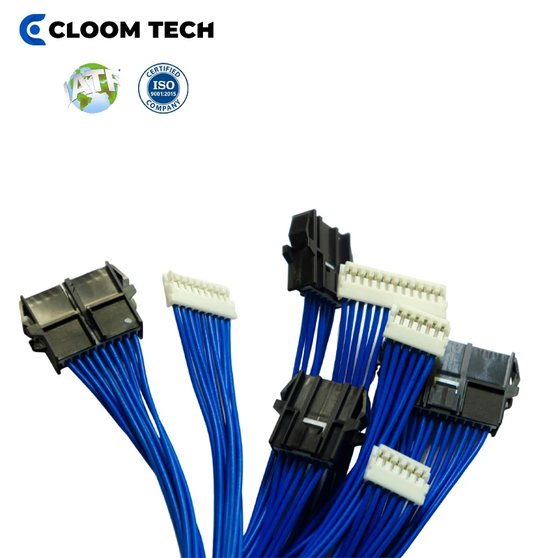 Custom braided wiring solutions for RRCB pure copper circular Braided ground strap flexible connector