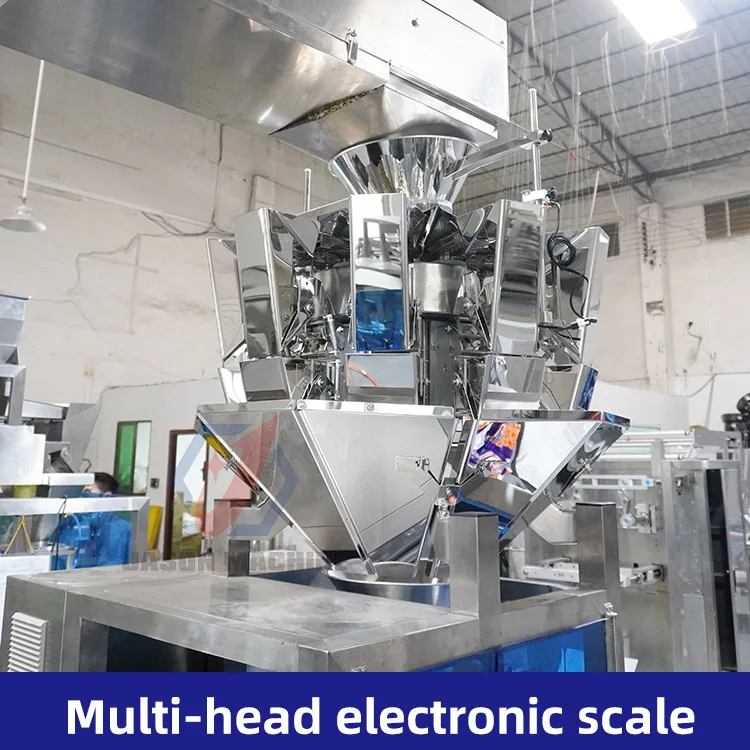 Полностью автоматическая мешок пакетик гранул арбуза дыни из волокна льна семена машина для взвешивания и упаковки