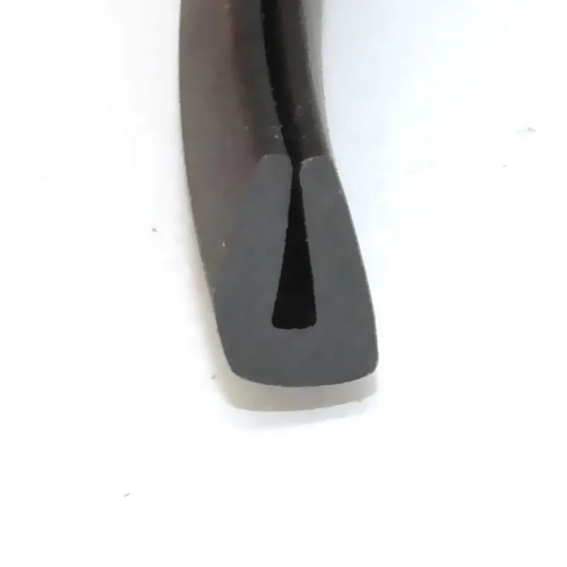 Black U Channel Edge Trim Rubber Seal