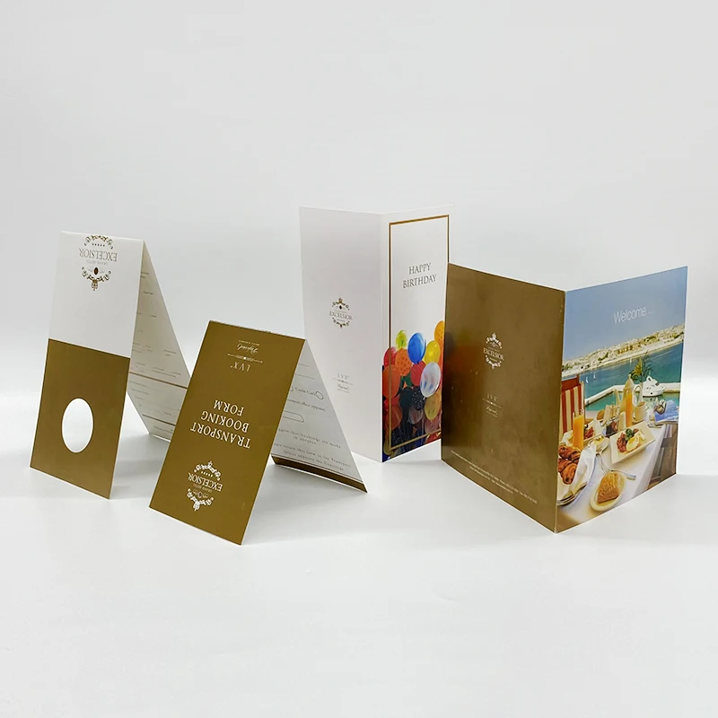 Custom Business Paper Card Printing Greeting Wedding Eco-friendly Thank You OEM Art Postcard for Christmas Valentine