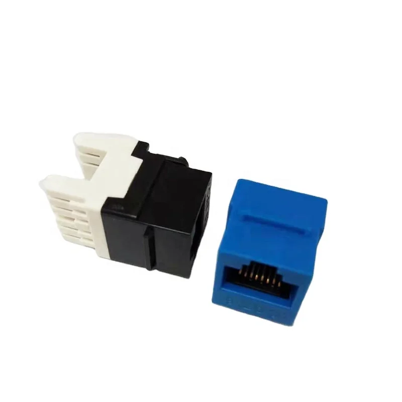 UTP 90 градусов Keystone Jack cat5e cat6 cat6a keystone jack cat6 блоки распределения питания кабельная коммутационная панель 24 порта