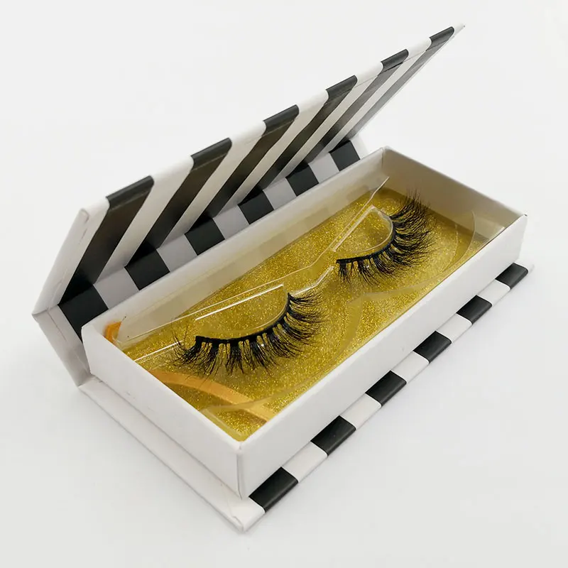 
Golden Supplier 100%Mink Lashes Handmade 100% Siberian Mink Eyelashes Private Label 6D Mink Lashes 