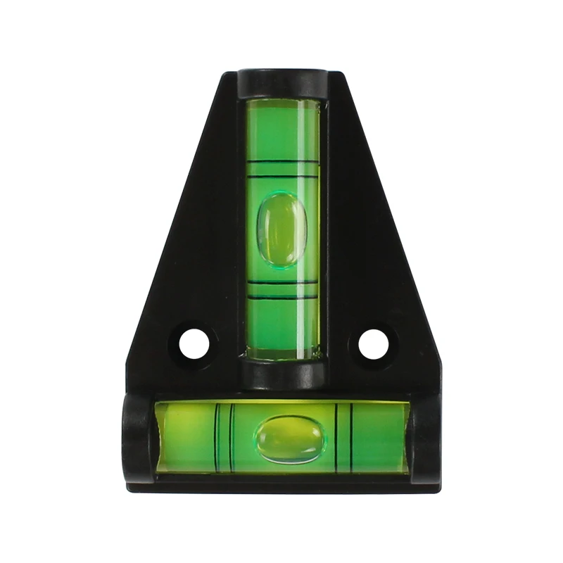 OEM Black Engineering T Level Bubble Level with Mounting Hole RV Level