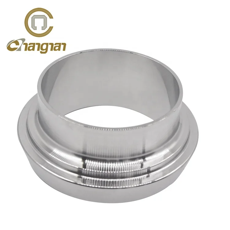 DIN11851 food grade 1.4301 1.4404 sanitary stainless steel liner for union
