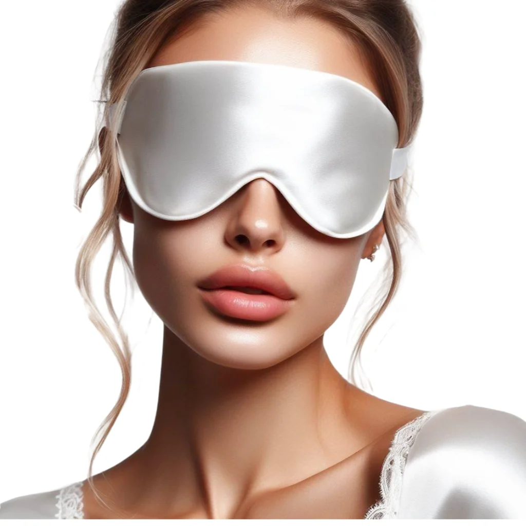Гипоаллергенная шелковая маска для глаз
