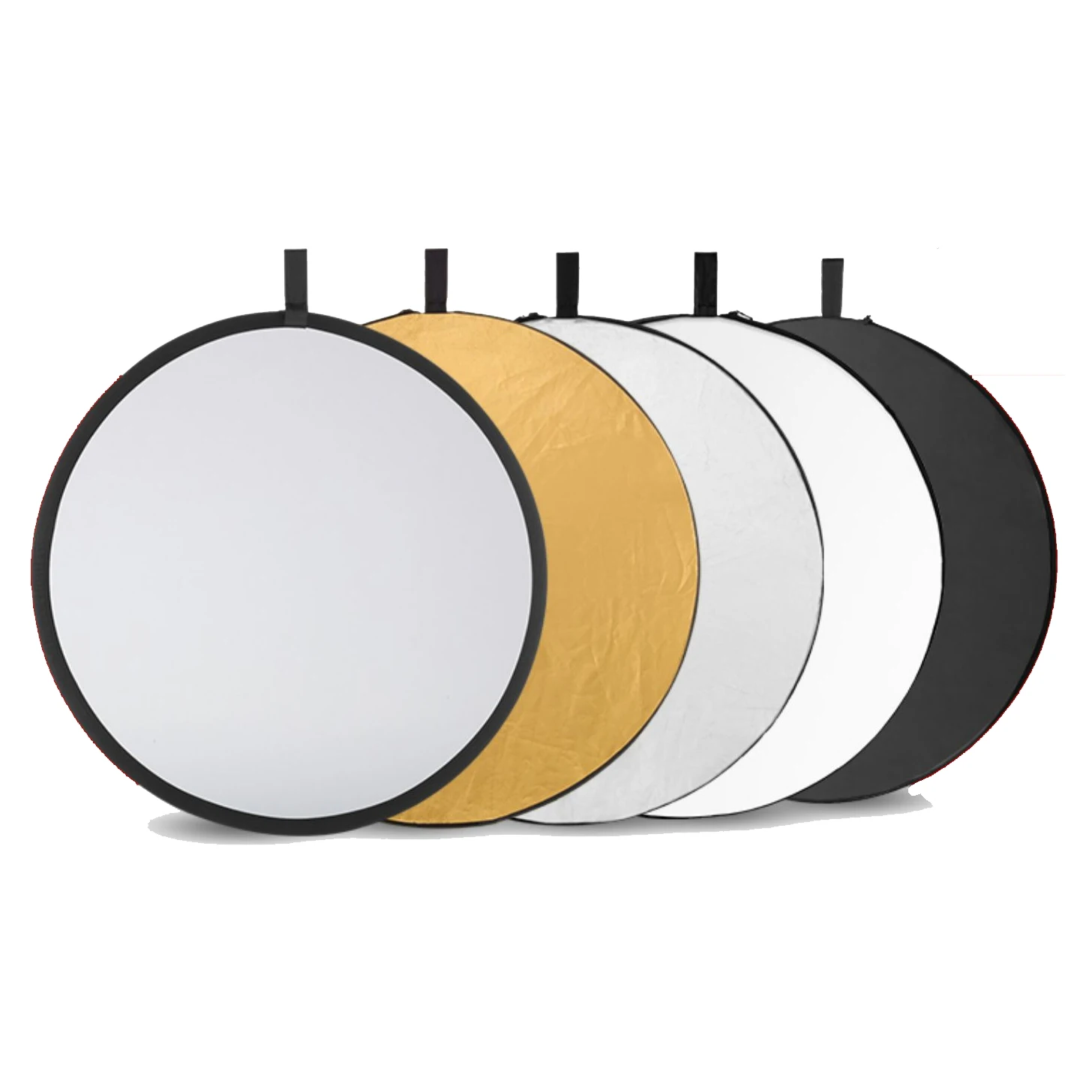 Portrait photography background backdrop 5-in-1 Collapsible Round Reflector panel Photographic Equipment For Photo Studio