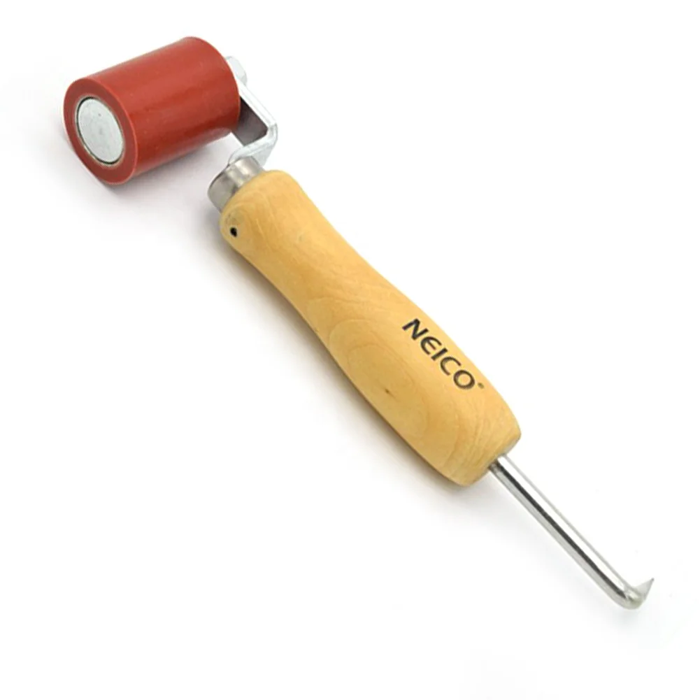 Комбинированный однослойный силиконовый напольный ролик 45 мм для кровли и настила с тестером шва