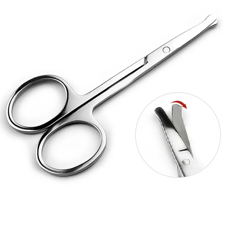 
Wholesale Makeup Tools custom logo eyelash eyebrow trimmer Cosmetic Scissors beauty scissors 