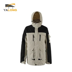 Hot sale OEM custom logo soft shell waterproof travel windproof warm jacket 3 in 1 jacket for men