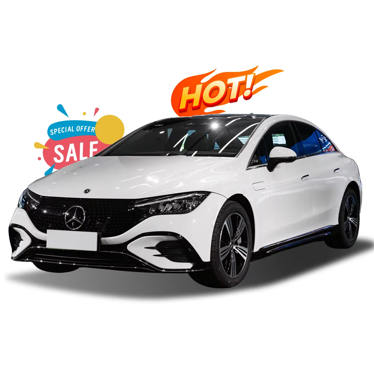 Хорошая производительность Mercedes Benz EQE 500 чистый Электрический высокоскоростной автомобиль внедорожник 200 км/ч 858 нм 681 300 кВт 4-дверный 5-местный седан