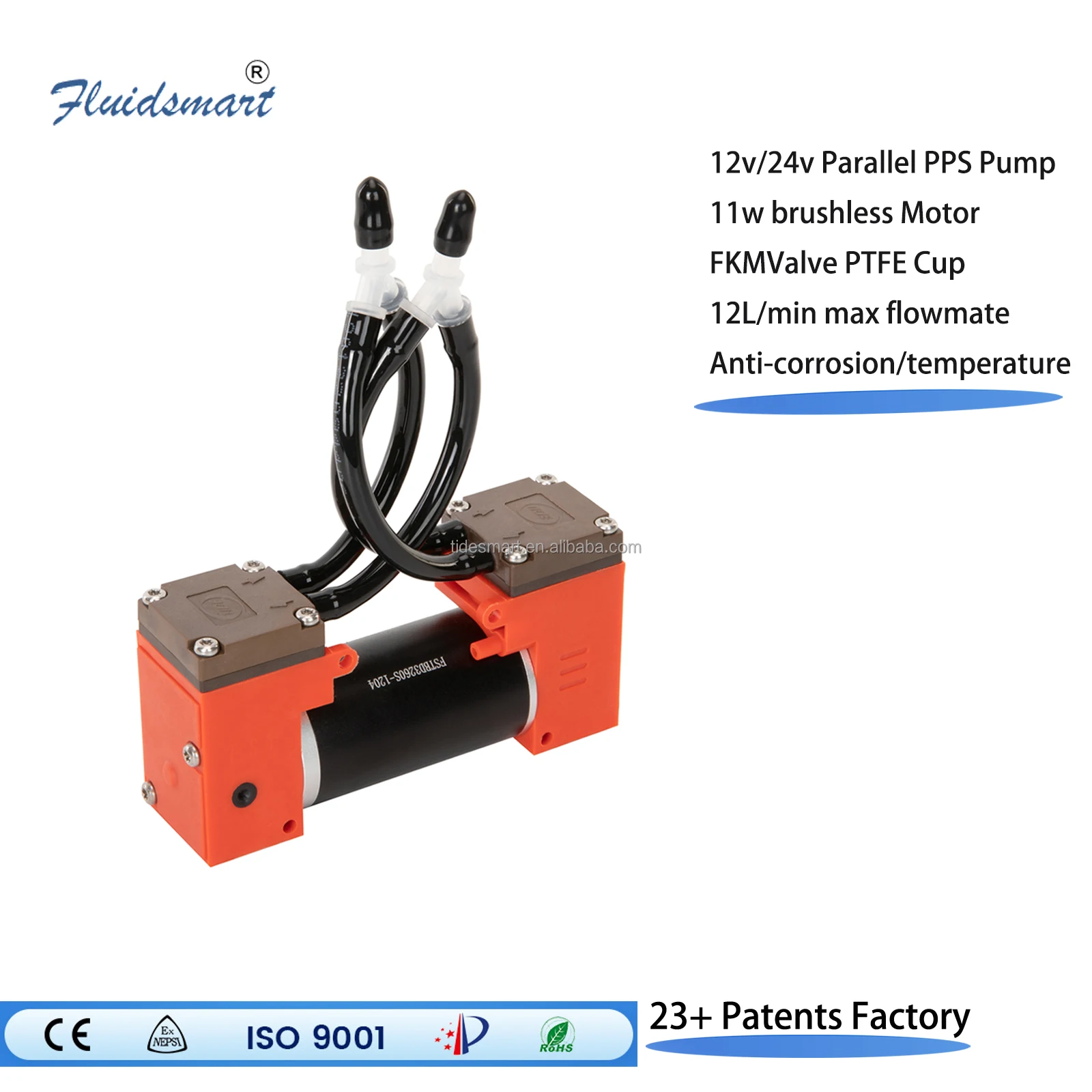 Высококачественные китайские химические насосы ARP4VDB12PV 12 л/мин антикоррозийный алюминиевый насос бесщеточный