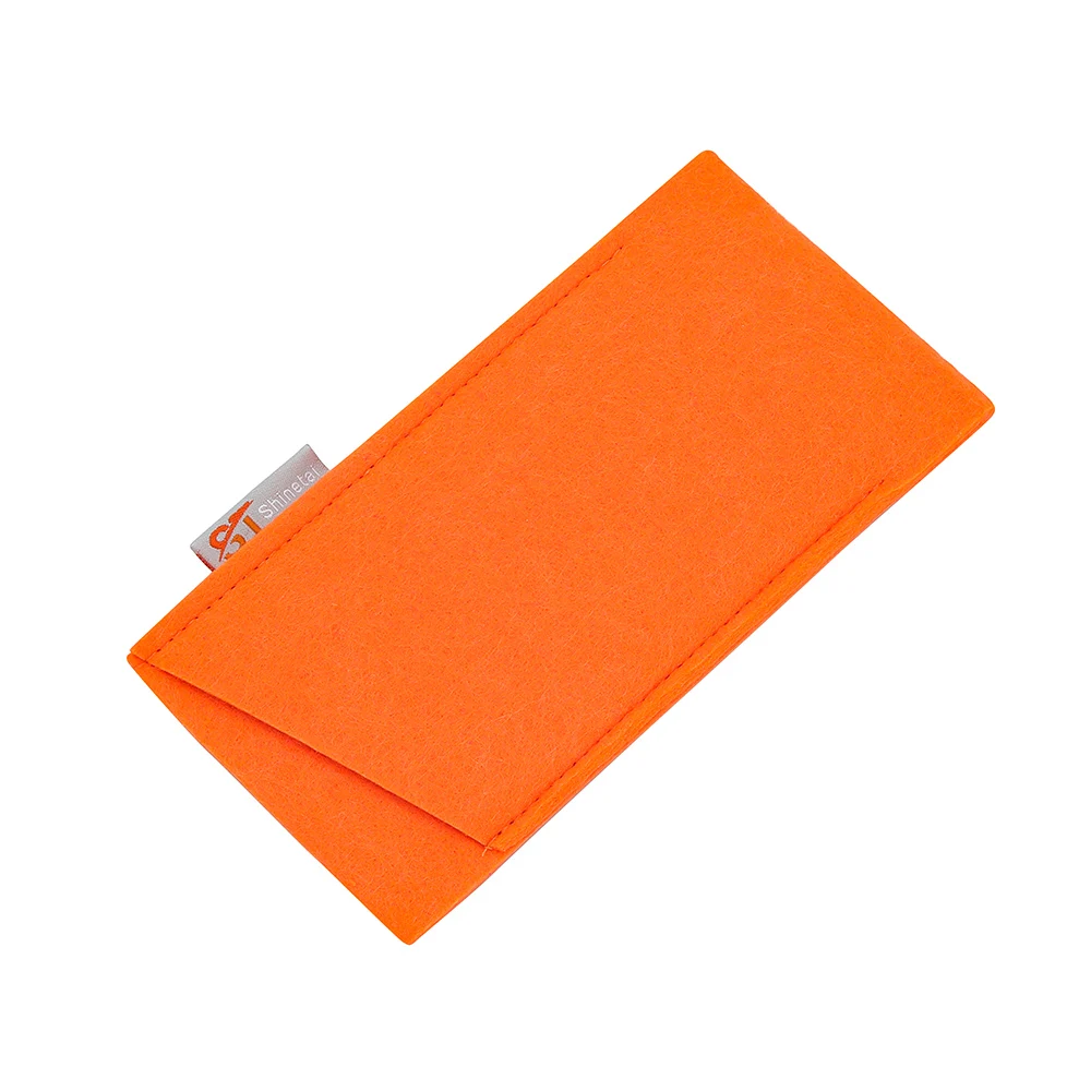 New Designer Custom Logo Soft Felt Pouch Bag for Sunglass Packaging Eyewear Accessories