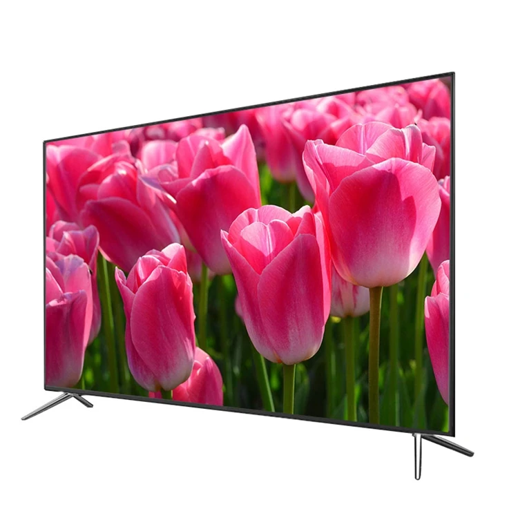 Hot Sale Real 2K 4K Uhd 39 43 50 55 Inch Led Tv Smart Television With Various Interfaces