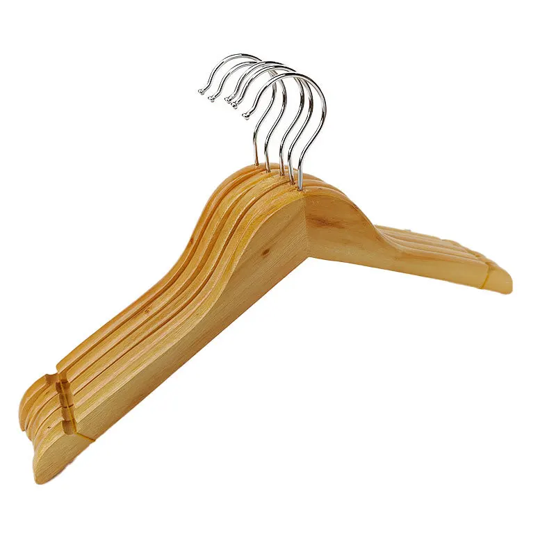 Оптовая продажа от производителя индивидуальные вешалки для пальто Высококачественная деревянная вешалка одежды