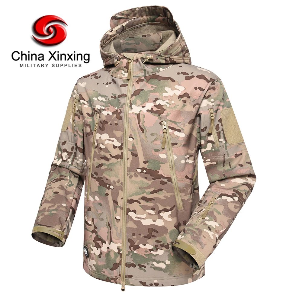 Xinxing Factory CF05 Uniform Outdoor Hiking Camping Coat camouflage Fleece Multicam jacket