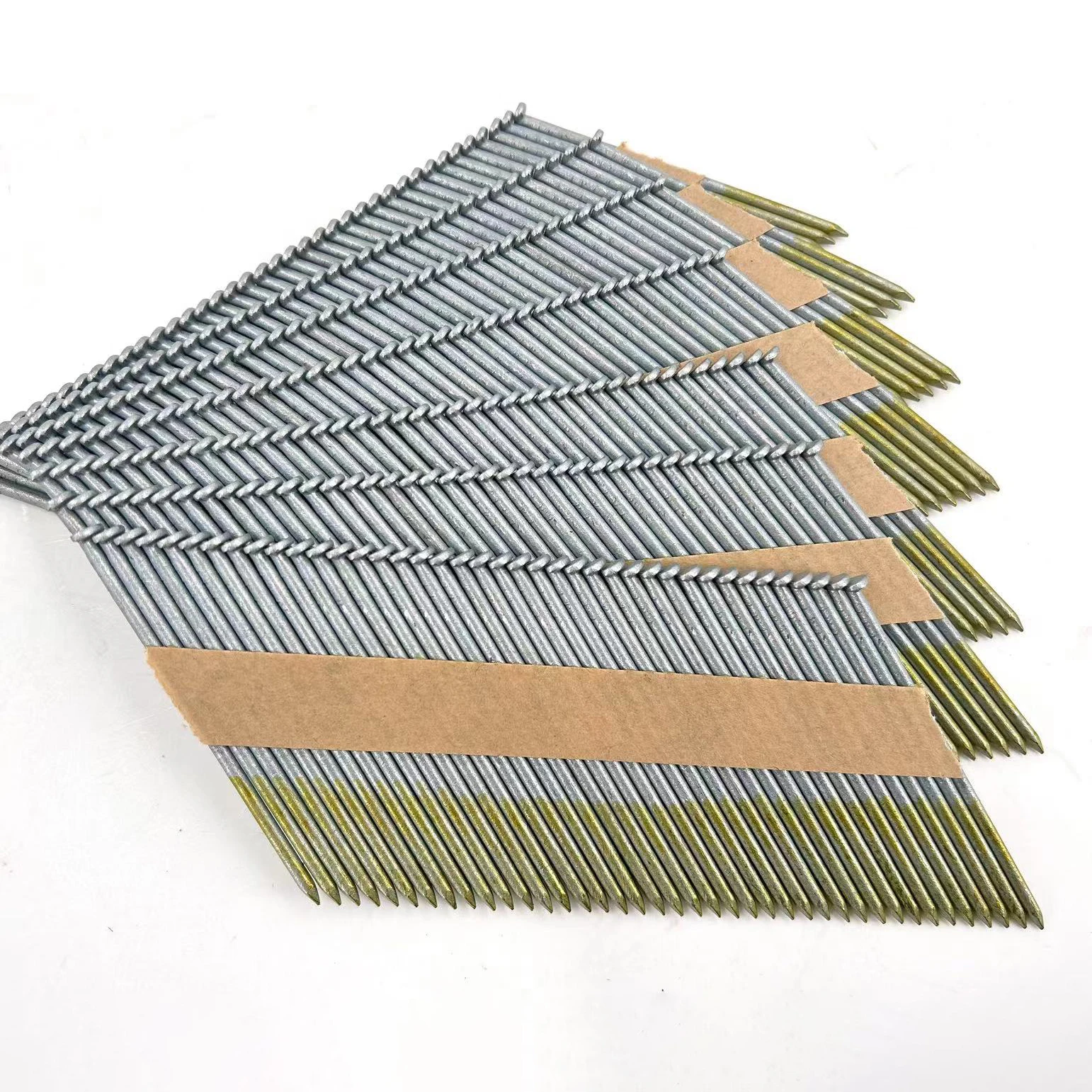 Заводская поставка 34 градуса 2 8*70 мм бумажные полоски гвозди 4-дюймовые из нержавеющей стали медные каркасные строительный картон для поддонов