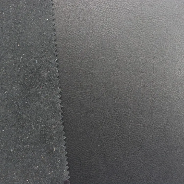 high hydrolysis resistance eco-friendly chair sofa solvent free pu bonded recycled synthetic leather