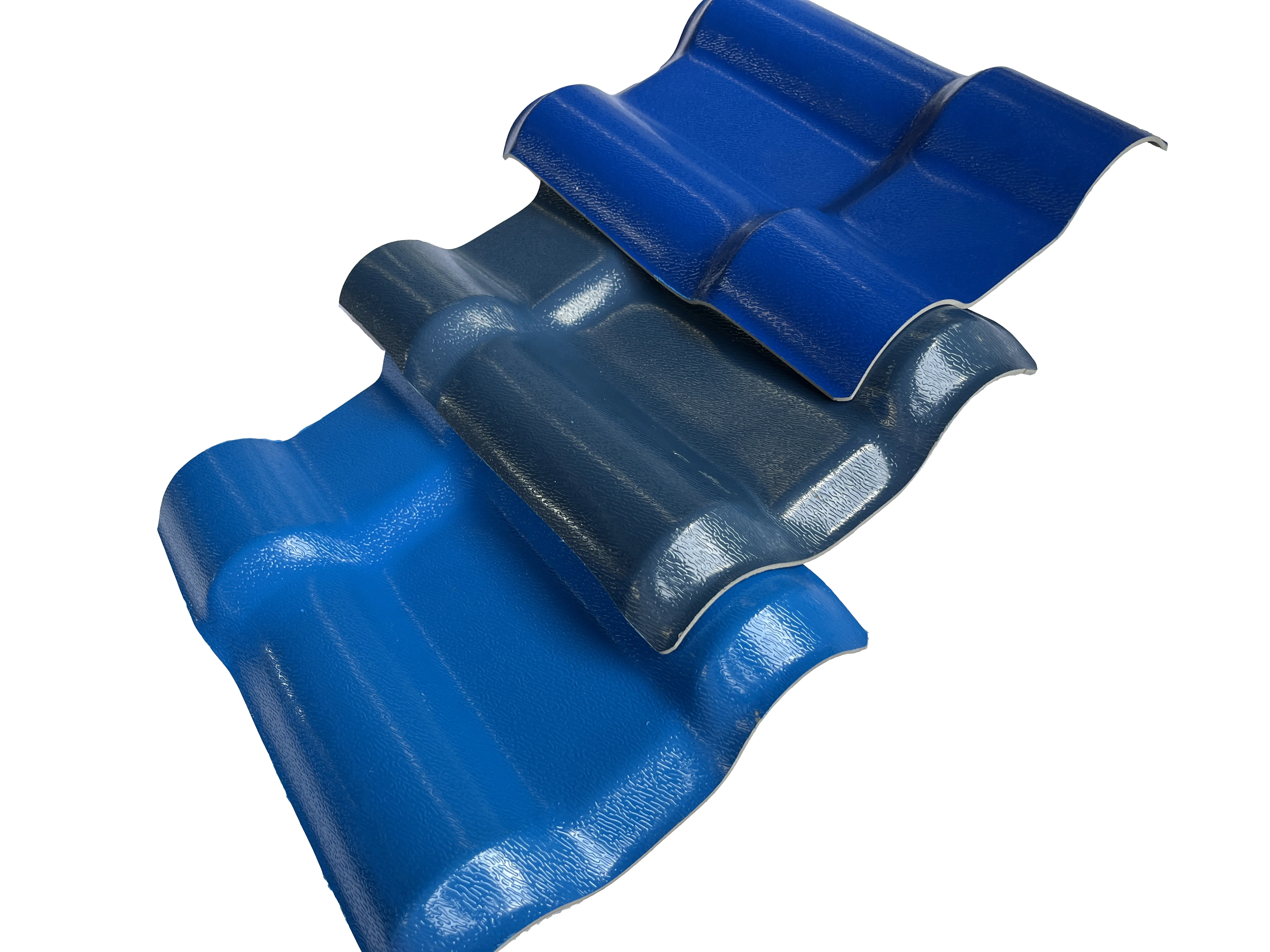 Customized Style Modern Color Design Origin Type Building Materials Synthetic ASA PVC Corrugated Roof Tiles