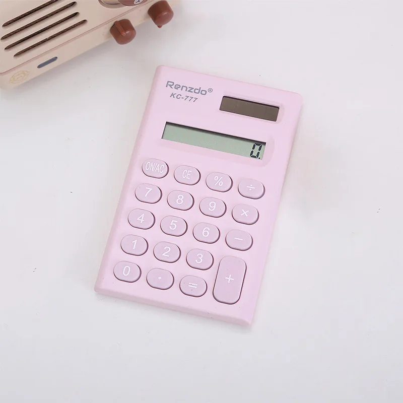 POSH DREAMS 9.6*6CM small portable MINI student-specific scientific calculator 8 digits
