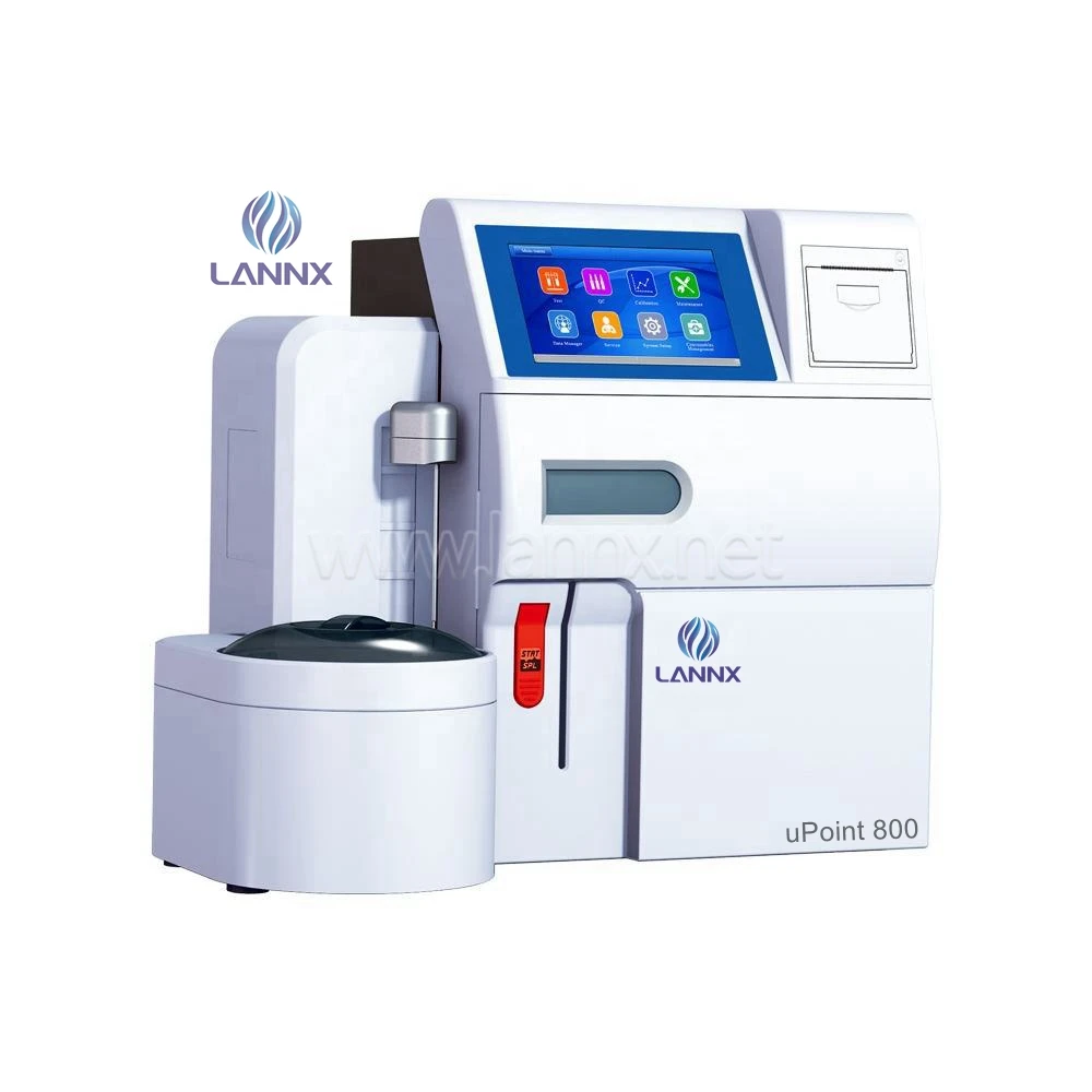 Lannx uPoint 800 клинические аналитические инструменты портативный анализатор электролита лабораторный газов крови