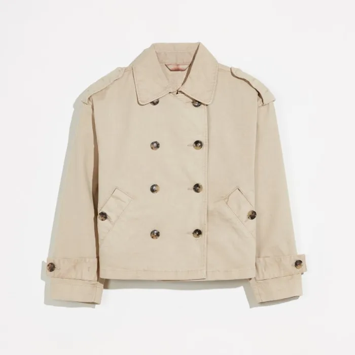 Casual Spring Jacket for Teenage Girls/Babies Breathable Coats with Solid Pattern Outerwear Type Parkas