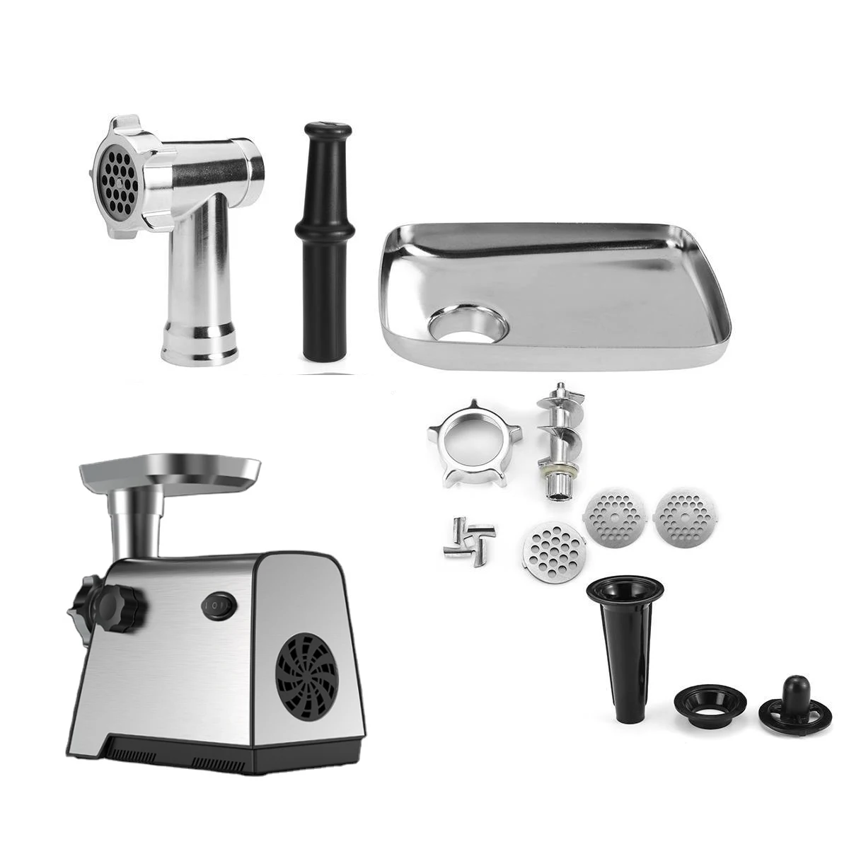 Popular home kitchen appliance stainless steel leave no trace meat grinder