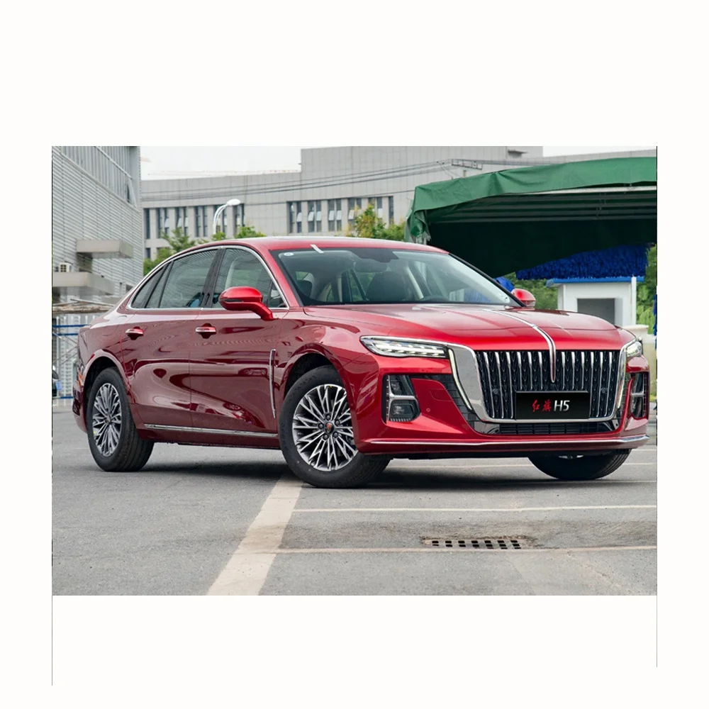 2024 Hongqi H5 новые подержанные автомобили с левым рулем 1,5 Гибридный HEV Max с автоматической коробкой передач R18 шины китайский бензиновый автомобиль для продажи