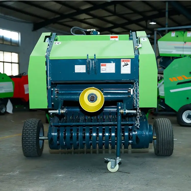 High-Density Farm Use Round Straw Baler Machine Cotton Straw Round Maize Baler On Sale