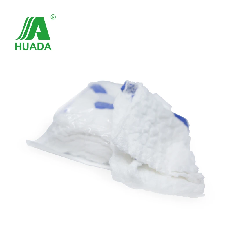 wholesale 18' x 18' abdominal sponges 12 ply abdorminal towel with blue cotton loop